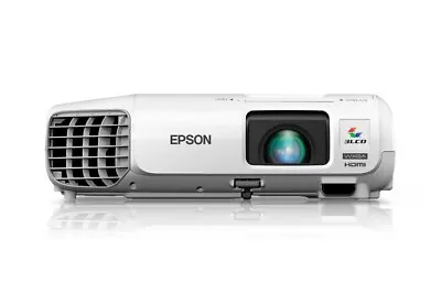 EPSON H686A PowerLite 99WH WXGA 3LCD Projector-100% Of Lamp Hours Remain • $99