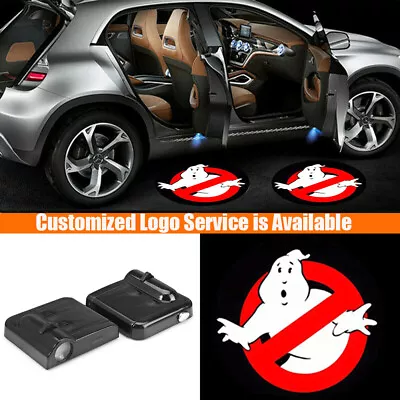 $17.15 • Buy Wireless Car Door Laser Projector Shadow Extreme Ghostbusters Logo Welcome Light