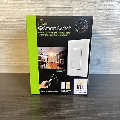 $35.99 • Buy GE Z-Wave Wireless Smart Lighting Control Light Switch On/Off Paddle In-Wall New