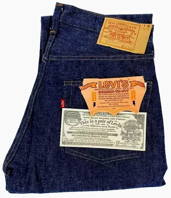 Vintage 1966 Levi's Men's 501 Deadstock With Tags Redline Selvedge Jeans W34xL31 • $3000