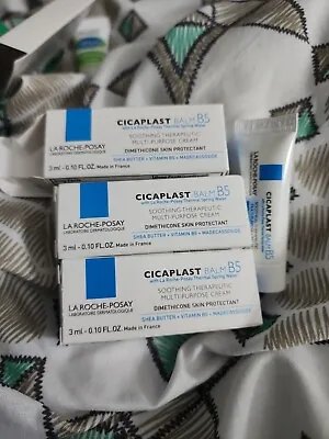 La Roche-Posay CicaPlast Balm B5 Multi-Purpose Cream Lot Of 3 Minis: 0.10 Oz Ea • $11.99