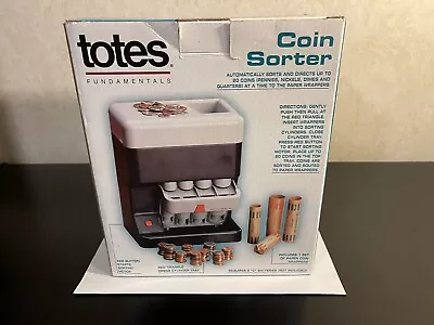Vintage Totes Fundamentals Coin Sorter Money #73590 Tested Working With Box • $30