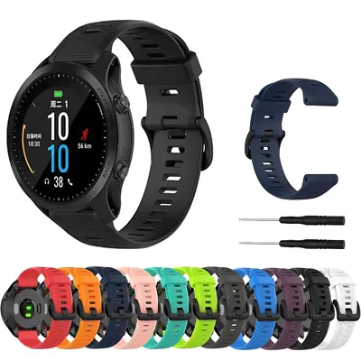 Replacement Silicone Strap Band For Garmin Forerunner 945 935 Fenix 5 5 Plus S60 • $10.99