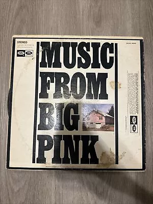 The Band Music From Big Pink LP VG+ 1968 Orig Capitol Rainbow Vinyl • $15