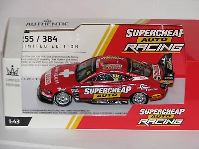 1:43 Supercheap Ford Mustang GT #55 2019 Sandown 500  Chaz Mostert/James Moffat • $60