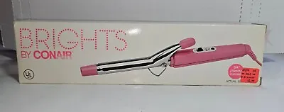 Brights By Conair Hot Pink 3/4  Curling Iron Vintage Model CP169P • $16.90