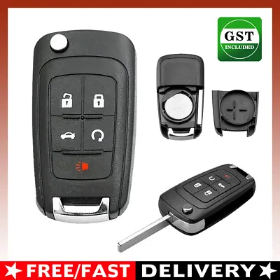 5 Button Remote For HOLDEN COMMODORE VF Flip Key Blank Shell/Case/Enclosure • $10.64