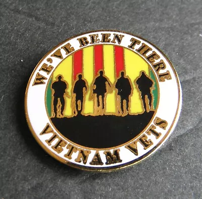 We've Been There Vietnam Vet Veteran Lapel Hat Pin Badge 1 Inch • $5.64