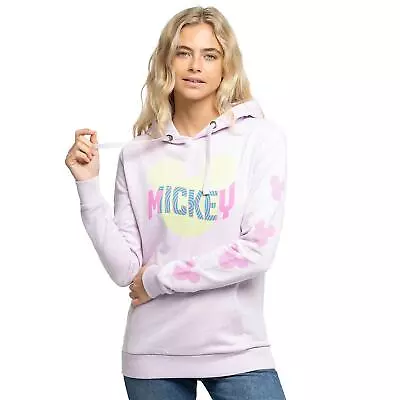 Mickey Mouse Ladies Hoodie Trip Jumper Disney Official • £17.99