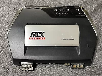 MTX Audio Thunder 3404 4 Channel Amplifier Car Amp Pre Owned Used • $225
