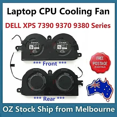 CPU Cooling Fan For Dell XPS 13 7390 9370 9380  P82G P82G002 P82G003 PNWJR 980WH • $38