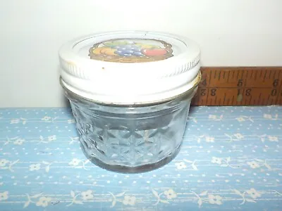$8.50 • Buy Vintage Quilted Crystal Jelly Jar 4oz