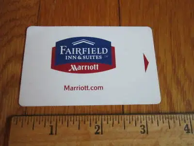 Fairfield Inn Marriott White Hotel Key Card Collectible FREE SHIP SINGLE • $9.95