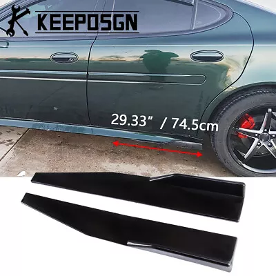 For MINI COOPER R55 R56 F56 29  Short Side Skirts Rocker Splitter Winglet Wings • $27.72