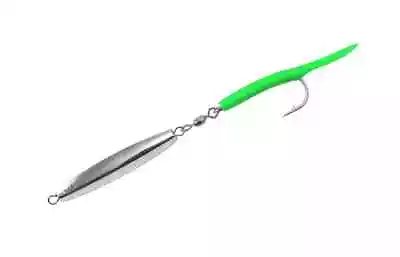 Jigging World Smooth Diamond Jig With Green Tail (free Shipping Within Us) • $10.69