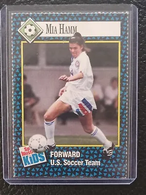 🔥FANTASTIC!  1992 Sports Illustrated For Kids Mia Hamm Rookie Card #71 - USWNT⚽ • $27
