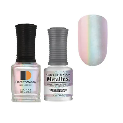 Lechat Perfect Match Duo Gel - Metallux MLMS07 - Unicorn Tears 15ml • $35.95