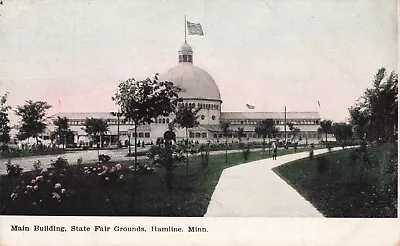 Main Building State Fair Grounds Hamline Minnesota MN - Vintage Postcard • $3.99