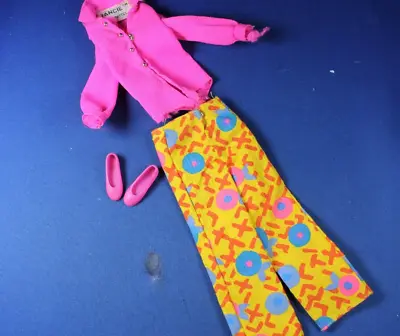 Vintage Barbie - 1970 Francie ORIGINAL #1761 Sunny Slacks Outfit  - TORN • $32