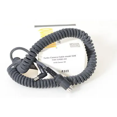 Quantum R305 Turbo Connection Cable SD6 For Turbo 2x2 / Canon EOS 1D • $23.80