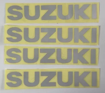 2x Suzuki Logo Decal Motorcycle Fairing Truck Car Automotive Racing Sticker • $1.01