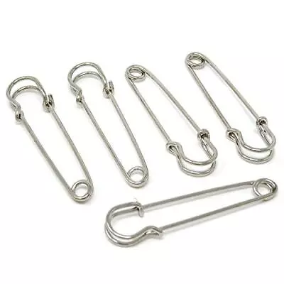 30pcs 5cm/2inch Brooches Heavy Duty Safety Pins For Blankets Sweaters Shawls Kil • $11.01