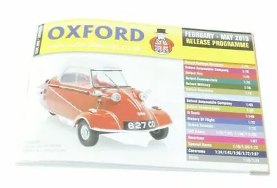 £1.05 • Buy Oxford Diecast Catalogue 2015  February 2015 - May 2015 Bubble