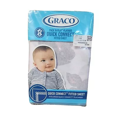 Graco Pack 'n Play Floral Playard Fitted Sheet Quick Connect • $9.87