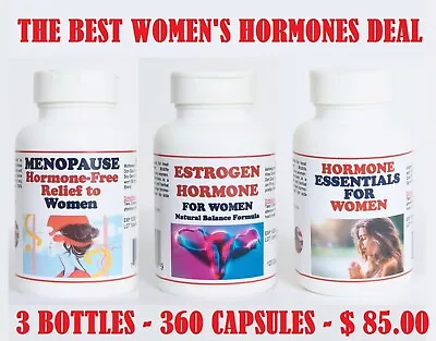 Hormone Essentials 4 Women - Treat & Prevent  - Made In Usa • $90