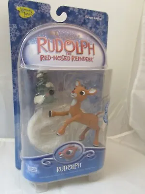 2003 Memory Lane Rudolph The Red Nosed Reindeer Rudolph Figure W/Light-Up Nose • $25.99