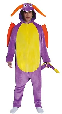 £19.99 • Buy Halloween Spyro Dragon All In One Fancy Dress Costume Hoodies PJs Sleep Wear