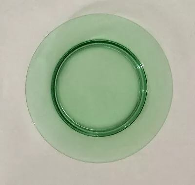 Vintage Green Glass 10-3/4  Mid-Century Modern Serving Platter Plate • $7.15