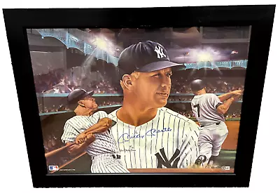 Mickey Mantle Signed Poster - Beckett LOA Authenticated Autograph AD69161 Auto!! • $479.99