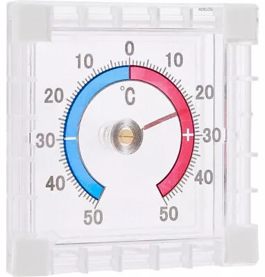 Window Thermometer Indoor Outdoor Garden Greenhouse Conservatory Uk Stock • £4.49