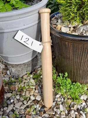 £11.99 • Buy PREMIUM QUALITY ROUNDERS BAT (adult)  Craftsman Made From Fine Ash Timber. #121