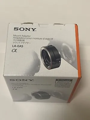 SONY LA-EA5 A-Mount Lens Adapter For E-Mount Cameras 35mm Full Size Sensor • $176