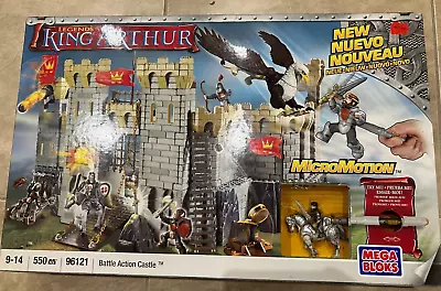 Mega Bloks Legends King Arthur Micro Motion 96121 Set Battle Action Castle NEW • $144.95