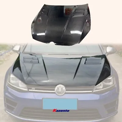 For VW GOLF 7 7.5 R GTI AS Style Carbon Fiber Cooling Vented Hood Bonnet • $1200