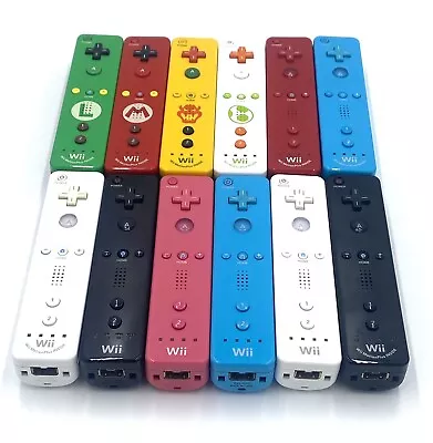 Nintendo Wii Controller Authentic OEM Wii Remote Motion Plus Pick Your Color • $74.99