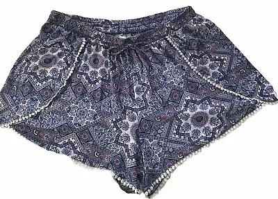 Just Be Women’s Plus Size Pull On Shorts Lace Trim Size 3X • £10.61