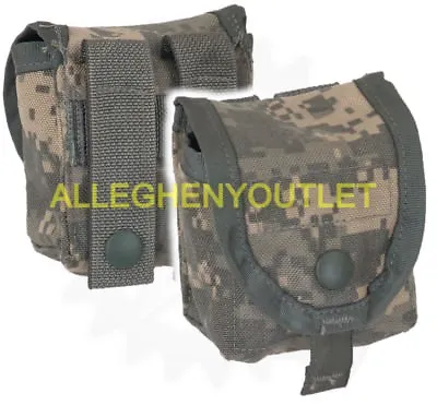 Lot Of 2 ACU Digital Military MOLLE Hand Grenade Pouch / Molle Compass Pouch NEW • $12.95