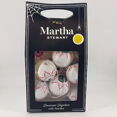 Martha Stewart Halloween Collection 6 FT Eyeball String Light • $24