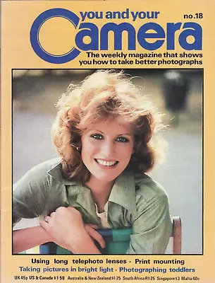 You And Your Camera Magazine No. 18 - Selling For Charity - Very Good Condition • £3.99