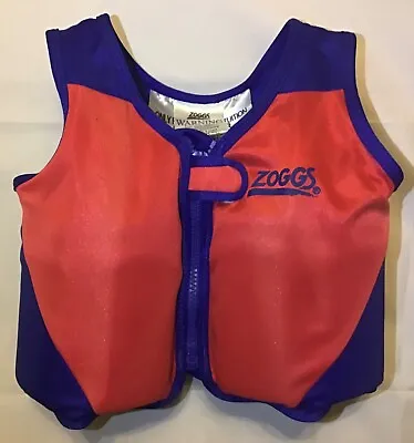 Zoggs Childs Float Buoyancy Vest Jacket   Ages 2-4 Yrs    #602 2f • £14.99