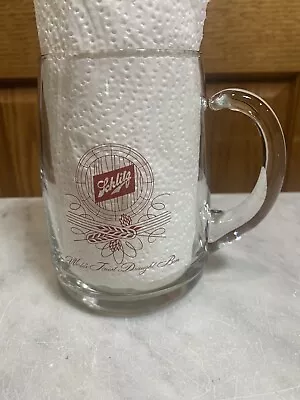 Vintage Schlitz Beer Glass Mug Clear World’s Famous Drought Beer 20 Ounce • $12.50