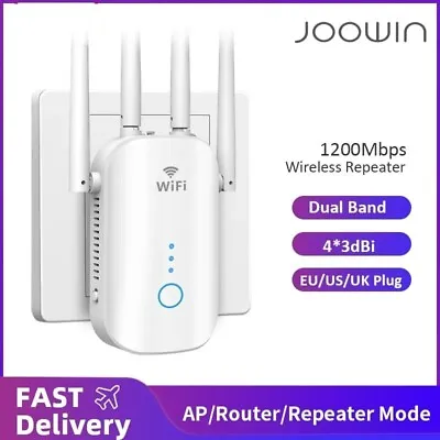 1200Mbps Dual Band 2.4G&5GHz WiFi Extender • $69.99