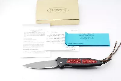 Microtech Knives Socom MA 12/97 Stingray Inlays Knife ATS-34 • $970