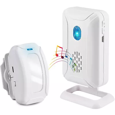 Wireless Security Alert System PIR Motion Sensor Detector Business Welcome Bell • $21.99