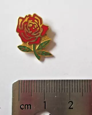 £1.29 • Buy Rose Pin Badge England English Lancashire Red Rose Design