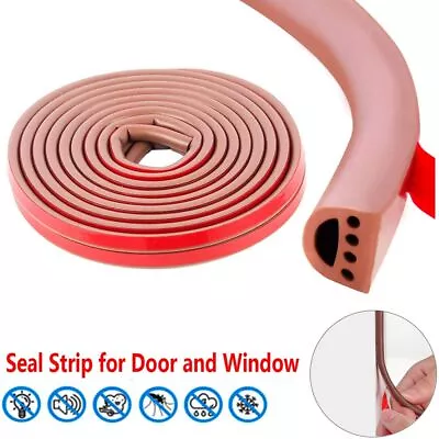 Self-adhesive Sealing Strip Weather Stripping For Door Window Draught Excluder • £8.02